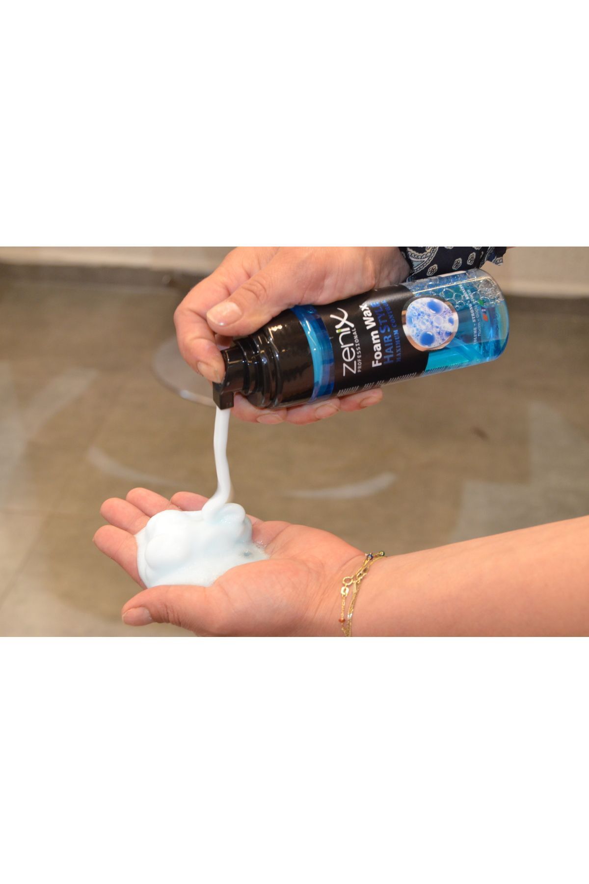 Men Series Hair Style Wax Foam Volume Strong Shine 150 ml — 233 — تصویر 5 از 8