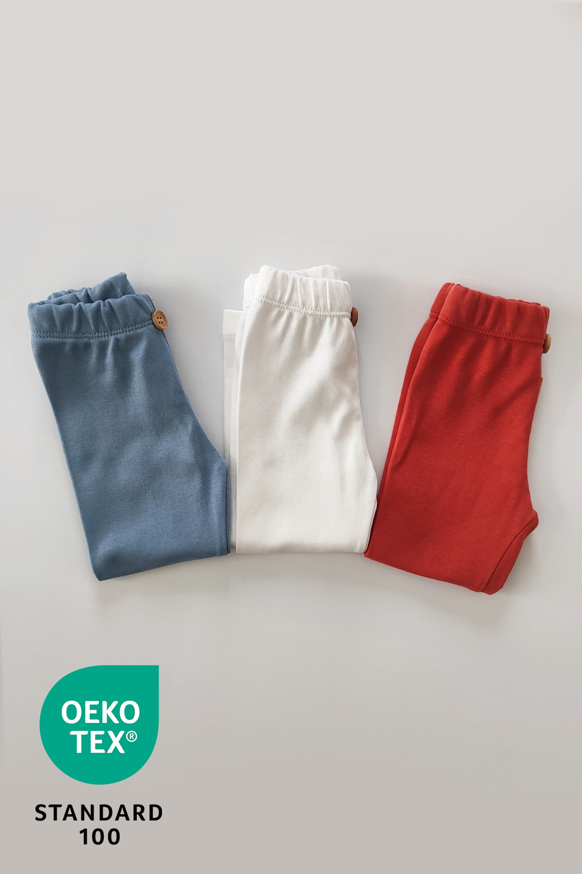 Luppinos Space 3lü %100 Pamuk Bebek Tayt Pantolon Set fotoğrafı 6 (önizleme)