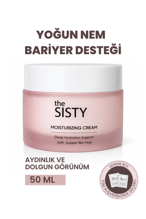 the SISTY Nem Bombası Yoğun Nemlendirici Yüz Kremi – Bariyer Destekli Aydınlı...
