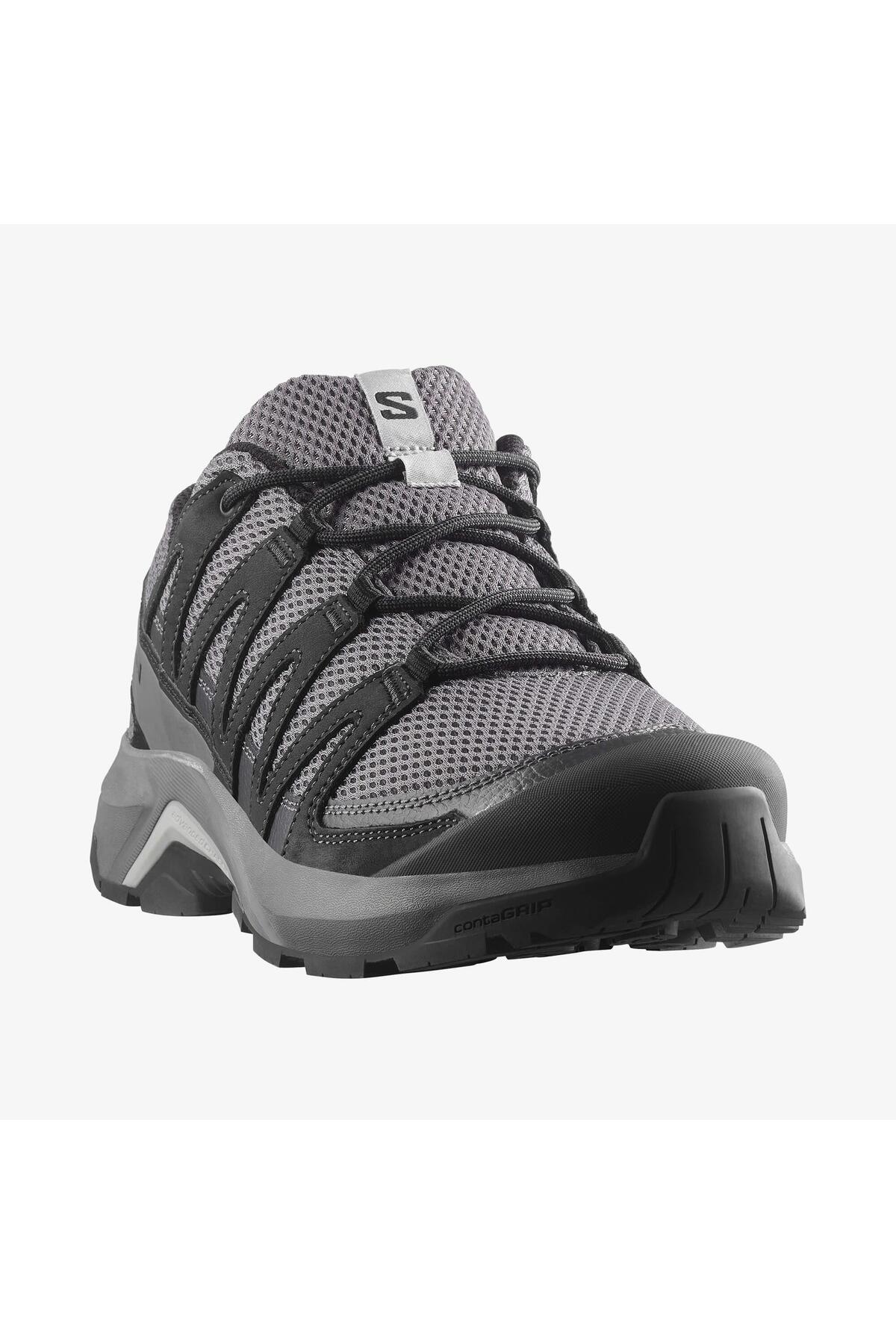 Salomon X-Adventure Recon GORE-TEX Koyu Gri Ayakkabı görsel 5