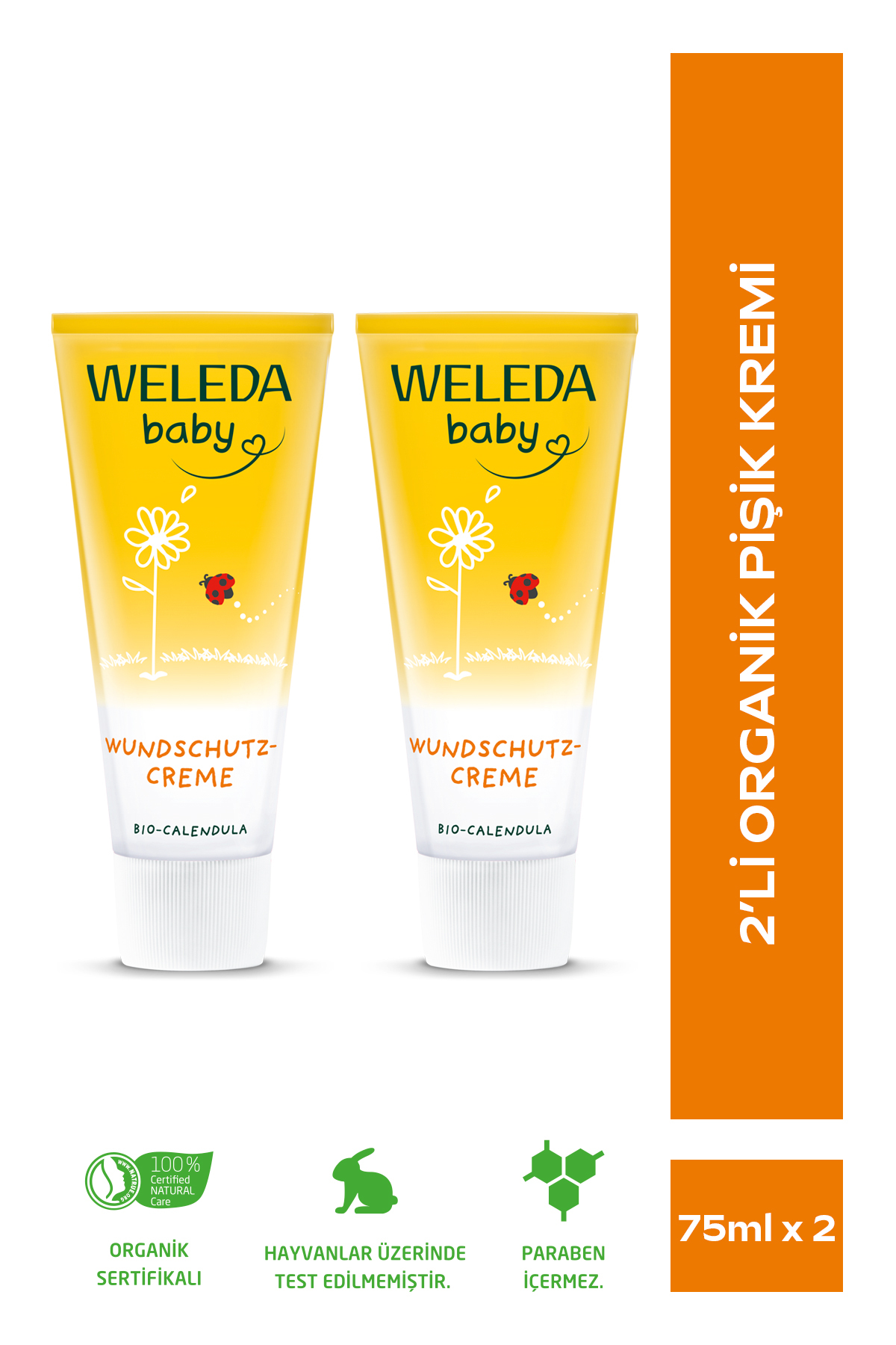 Weleda Baby Calendula Organik Pişik Kremi 2 X 75ml - Fiyatı, Yorumları