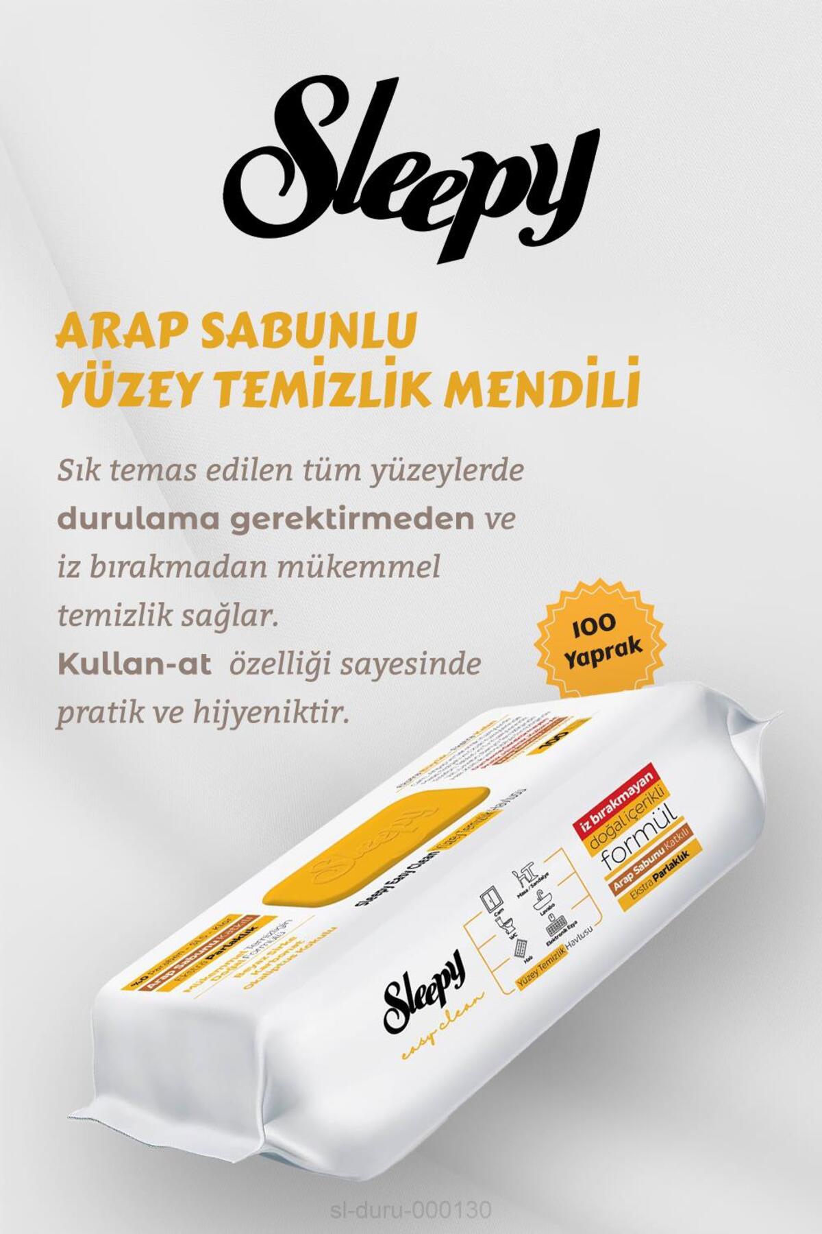 Sleepy Arap Sabunlu Yüzey Havlusu 6 AL 5 Öde Hediyeli fotoğrafı 2 (önizleme)