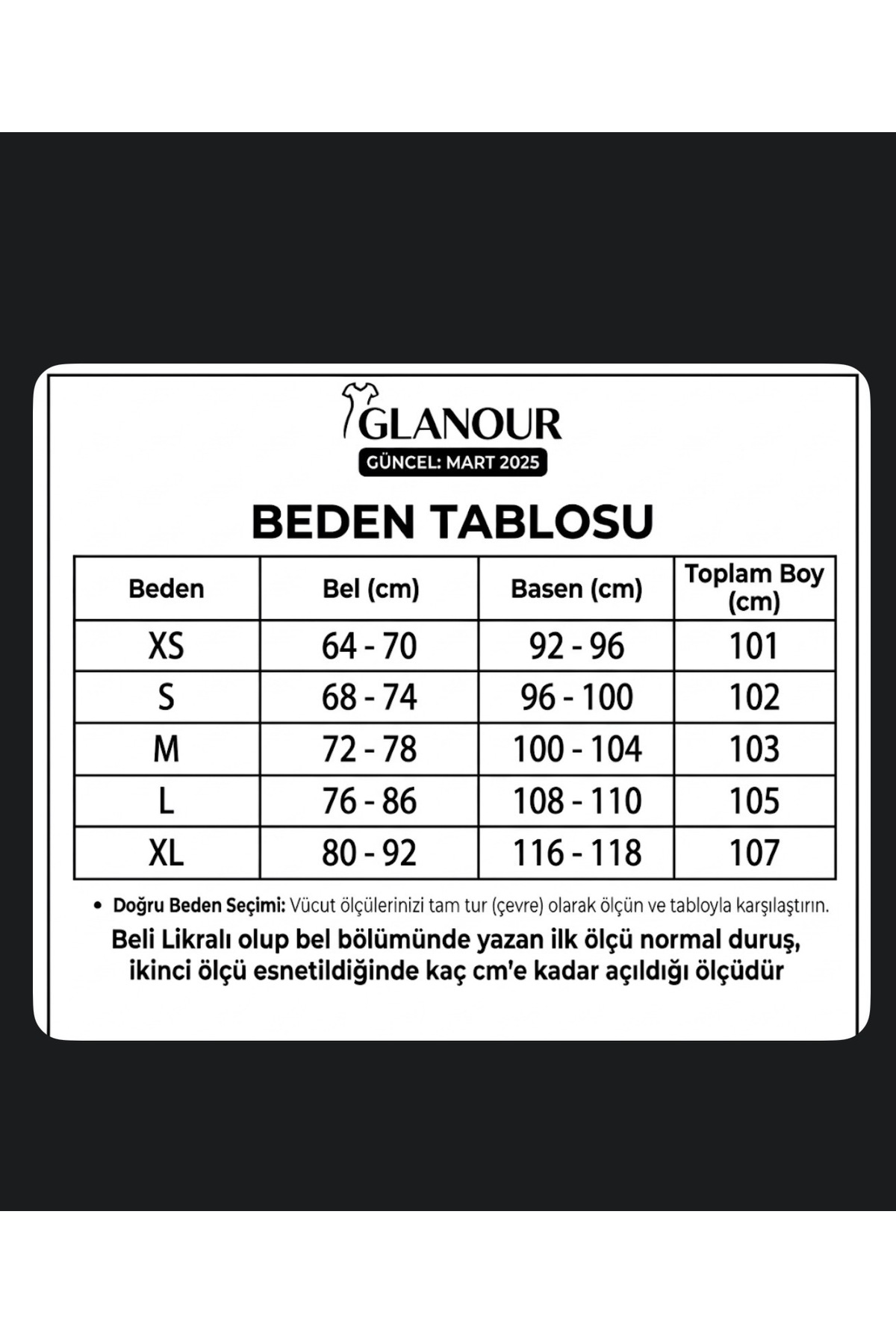 glanour  Kadın Siyah Yüksek Bel Toparlayıcı İspanyol Paça Çımalı Palazzo Pantolon - Görsel 2