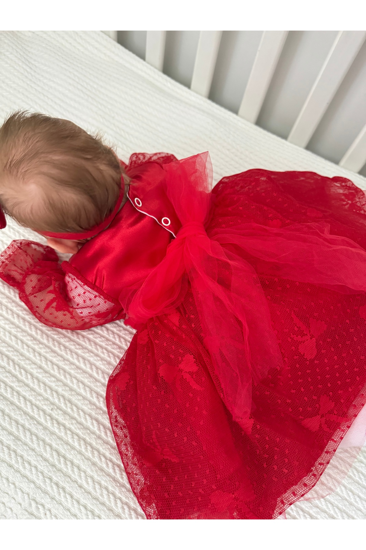 PİLEKİ BABY ( 4 Parça ) 0 3 Ay Yenidoğan Bebek Mevlüt Elbisesi Bayramlık Düğün Özel Gün Elbisesi fotoğrafı 7 (önizleme)