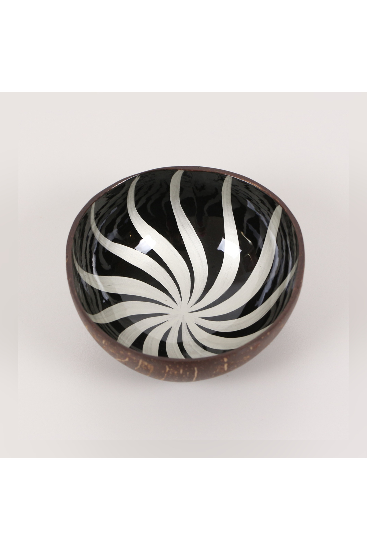 Handmade Coconut Bowl – Natural Coconut Snack Bowl Decorative Presentation KS022