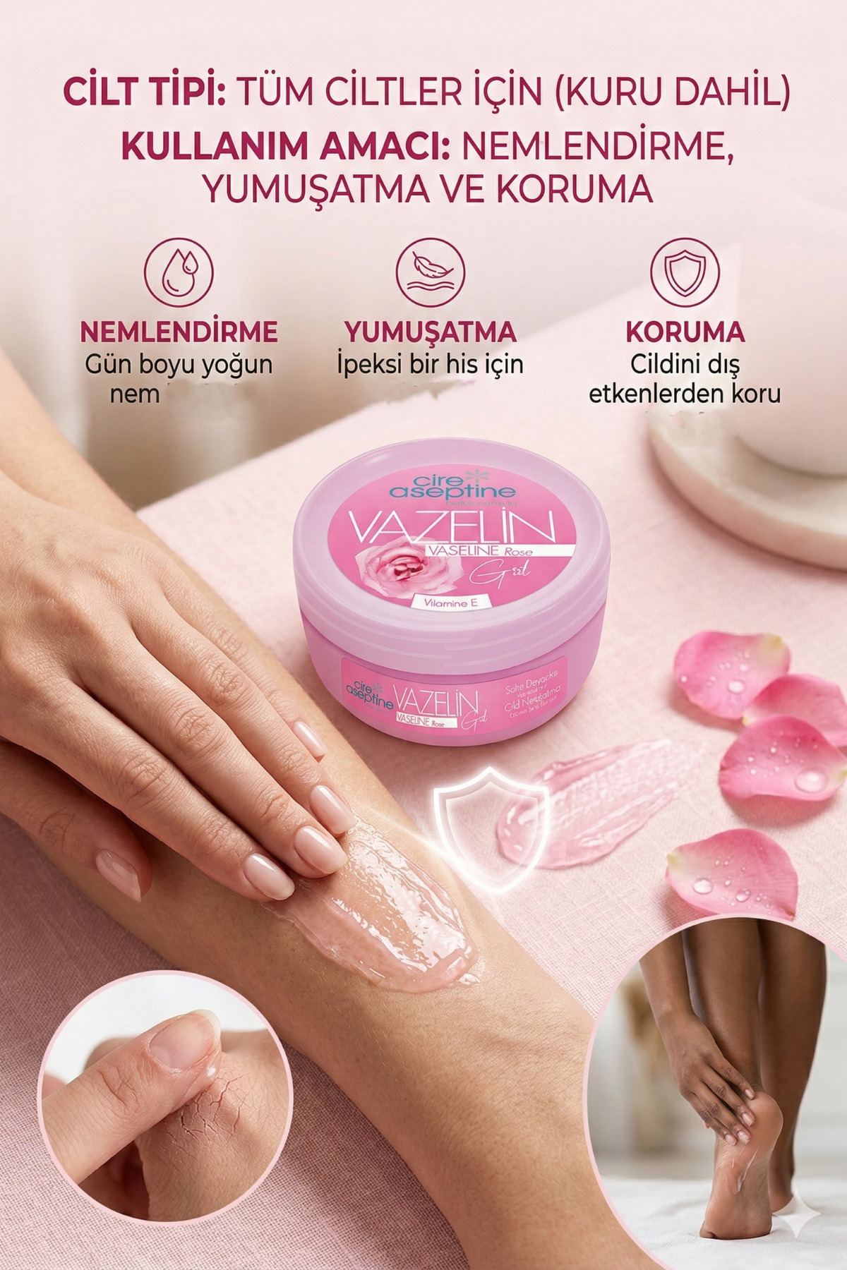 Vazelin Gül 150 Ml — 8682276600560 — تصویر 5 از 5