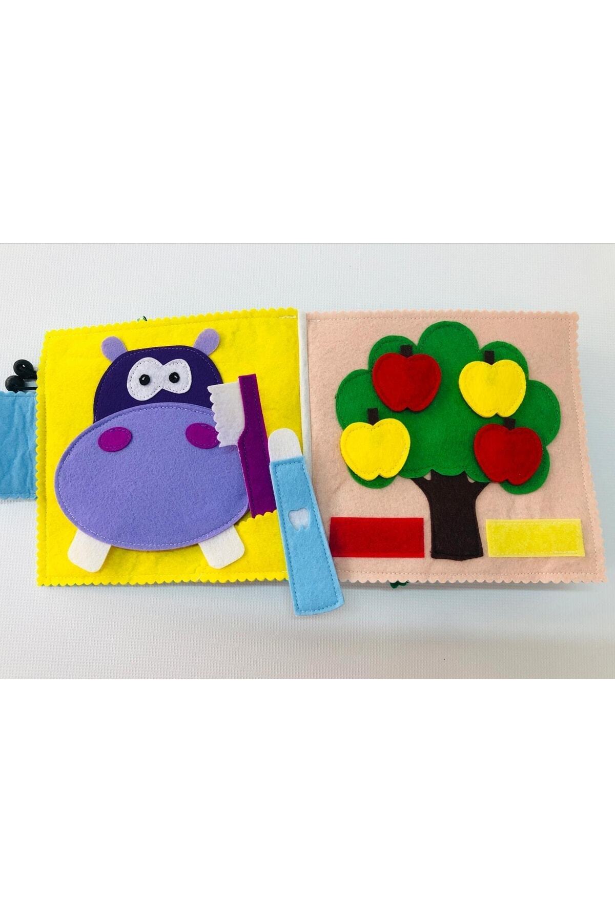 BEBİSBOOK 1-2 Yaş Montessori Eğitim Aktivite Kitabı Bebek Kitabı Güneş Tasarım fotoğrafı 4 (önizleme)