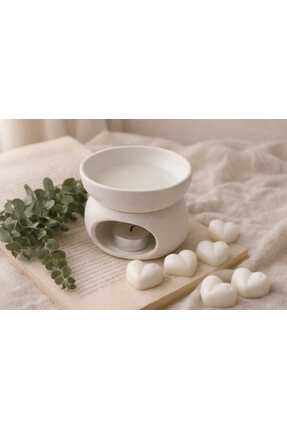 LUMİNA Love Story  Küçük  Boy Buhurdanlık / Mumu Soya Wax Mumları