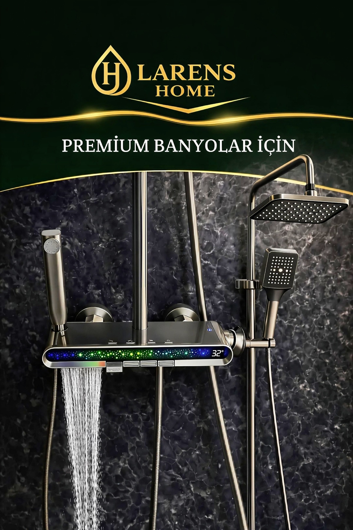 Aquo Luxury Smart Digital Shower Set