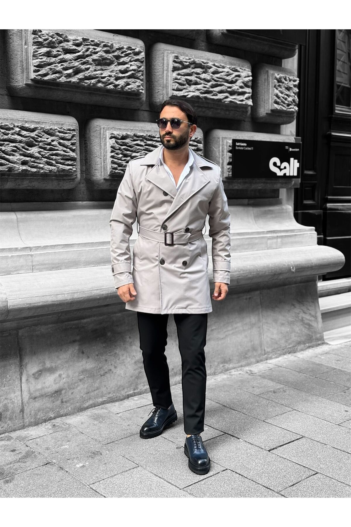 alaska the last frontier regular fit su geçirmez soğuğa dayanıklı trençkot görsel 3