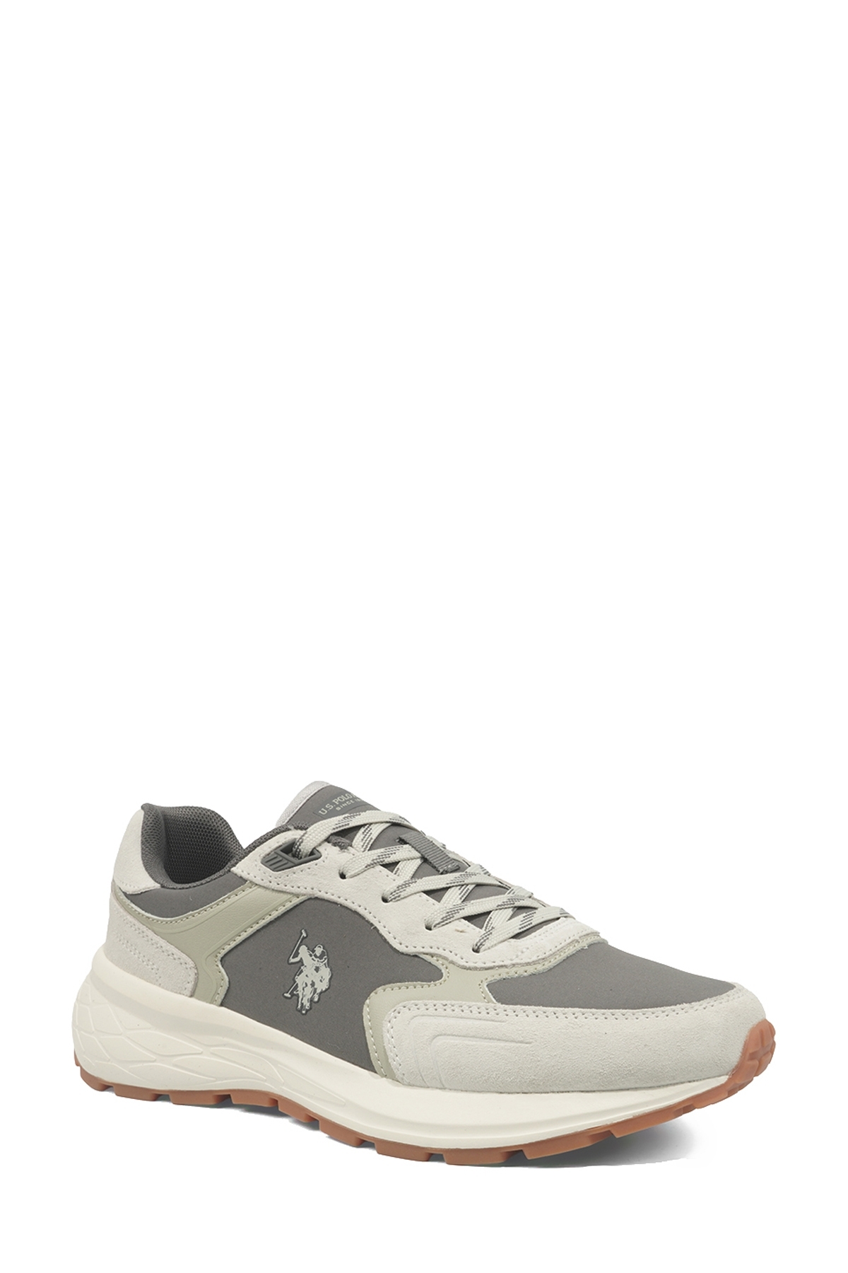 U.S. Polo Assn. HOVER 6FX Gri Erkek Spor Ayakkabı görsel 2