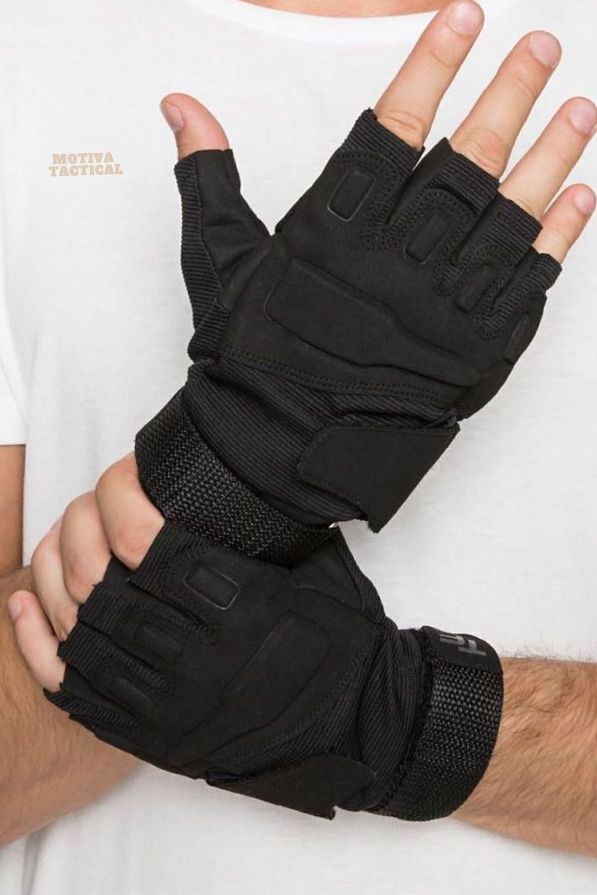 Forestia  Blackhawk Siyah Taktikal Avcı Motosiklet Bisiklet Airsot Eldiven - Taktik Eldiven - Görsel 2