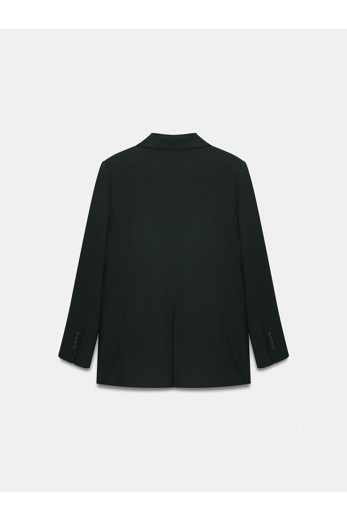 Dilvin  60789 Kruvaze Blazer Ceket-Siyah - Görsel 6