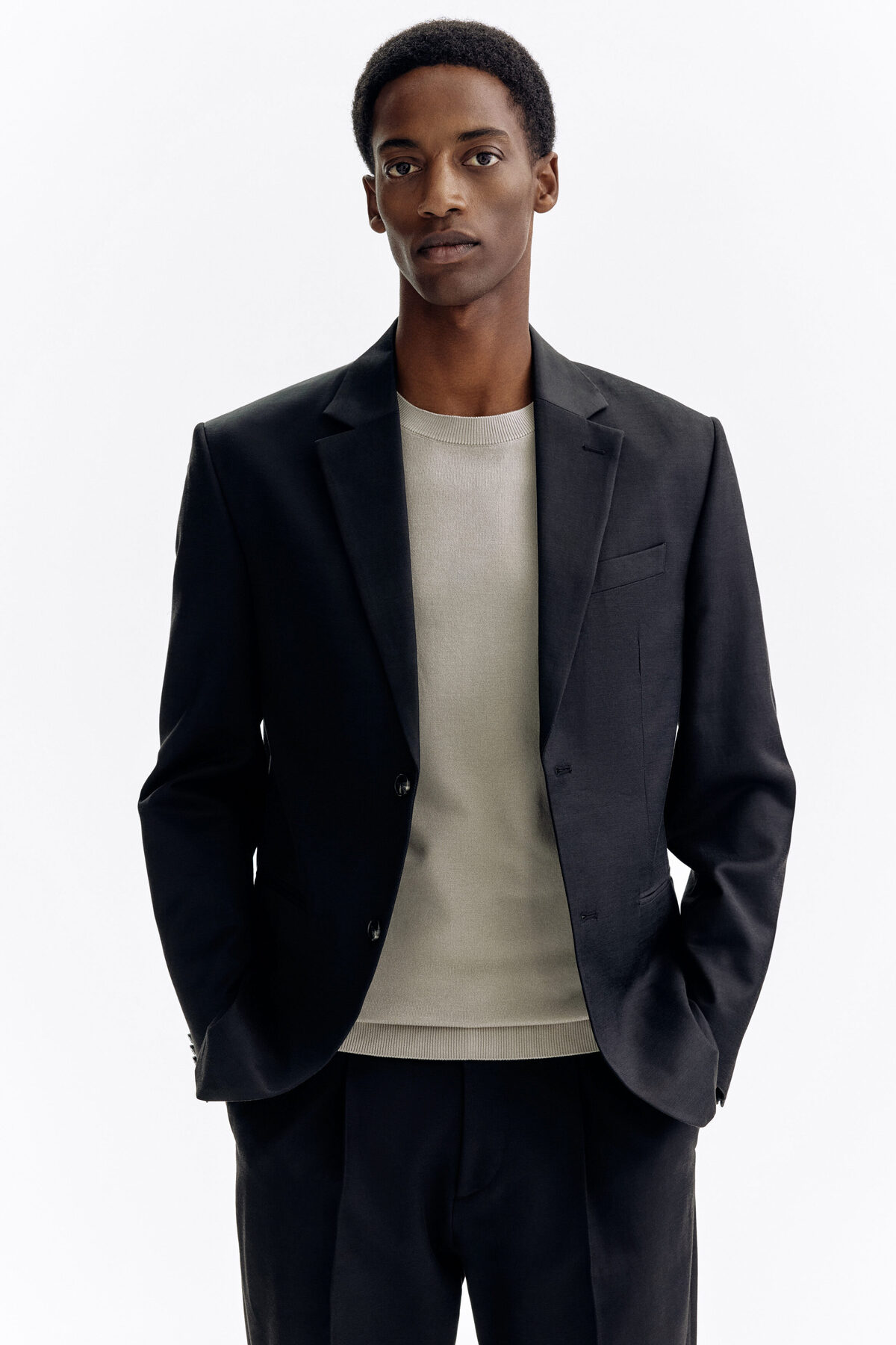 کت تک دکمه سایز معمولی اچ اند ام کت بلیزر H&M