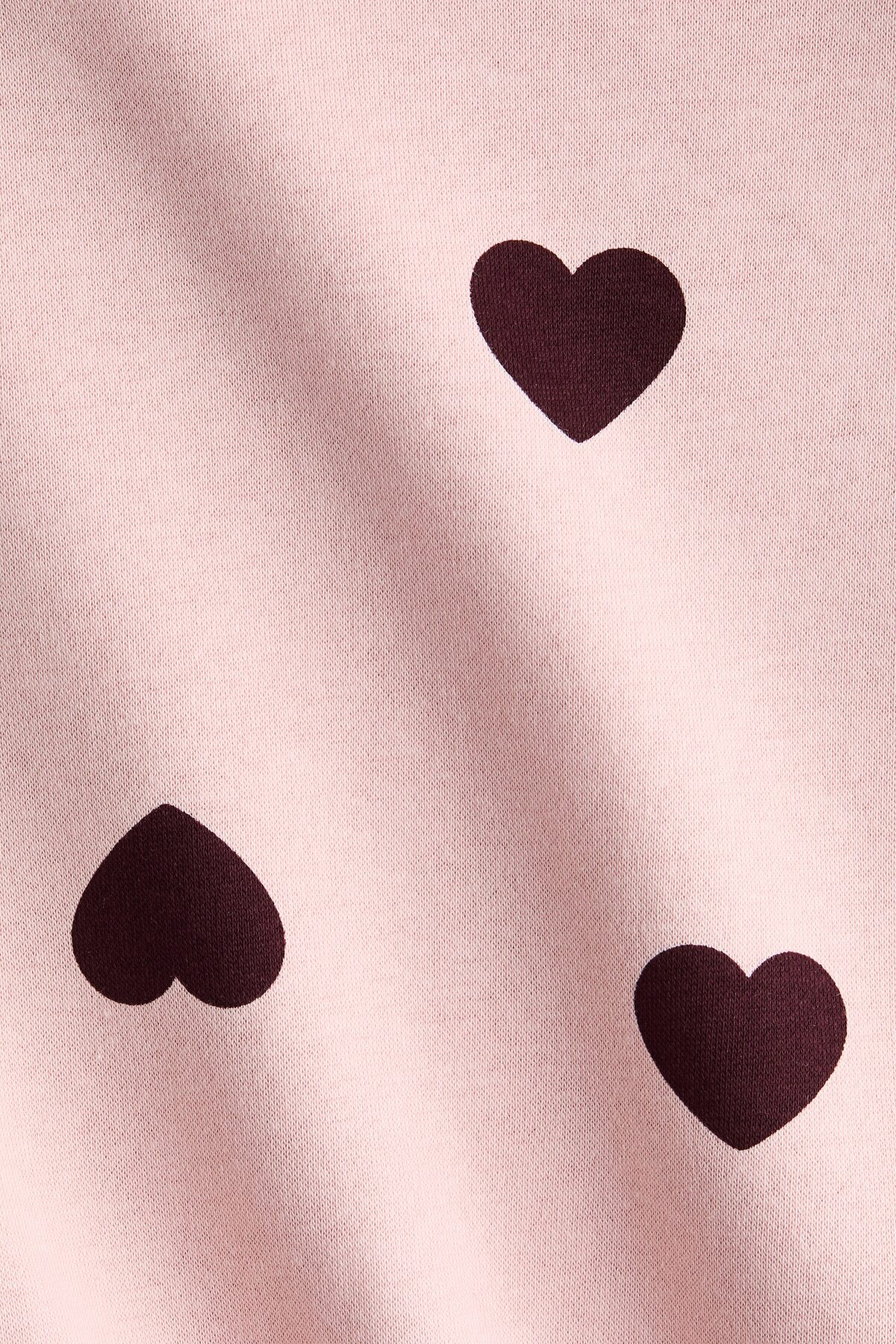 H&M İçi Tüylü Oversize Sweatshirt fotoğrafı 2 (önizleme)