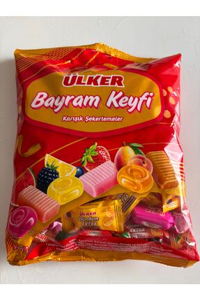 Ülker Bayram Keyfi Karışık Meyveli Yumuşak ve Dolgulu Sert Şekerlemeler 350 g...