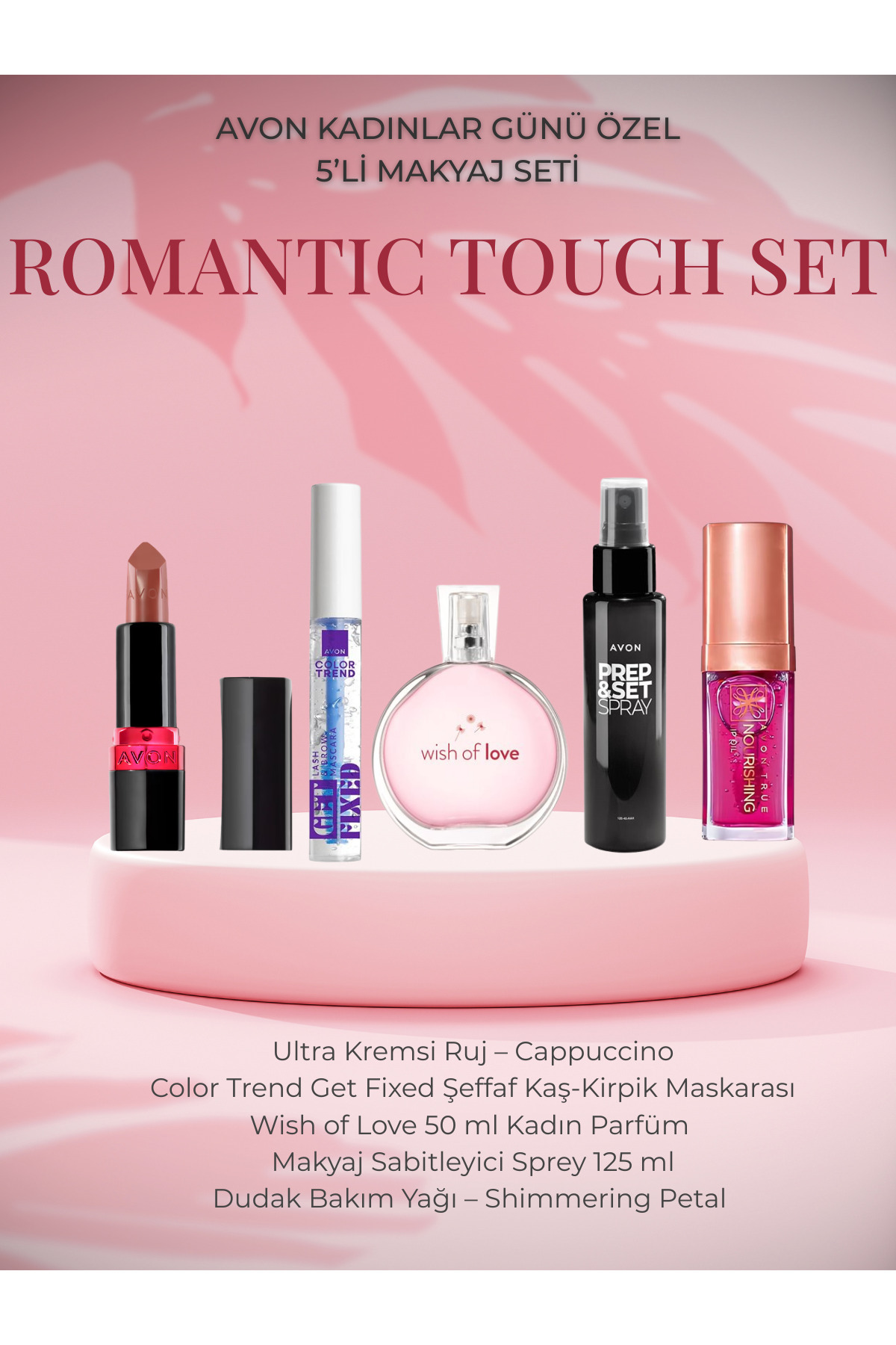 Avon Kadınlar Günü Özel 5’li Güzellik Paketi – Romantic Touch Set - Fiyatı, Yorumları