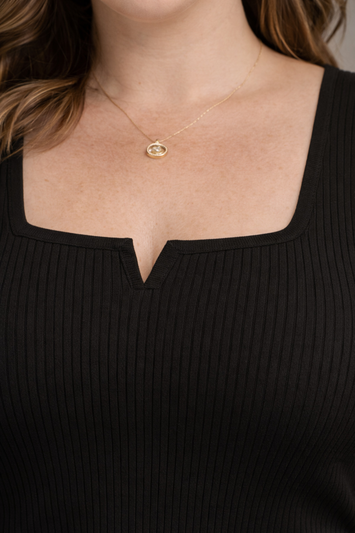 BYSTİLMAN  KADIN SİYAH BÜYÜK BEDEN BLUZ - Görsel 3