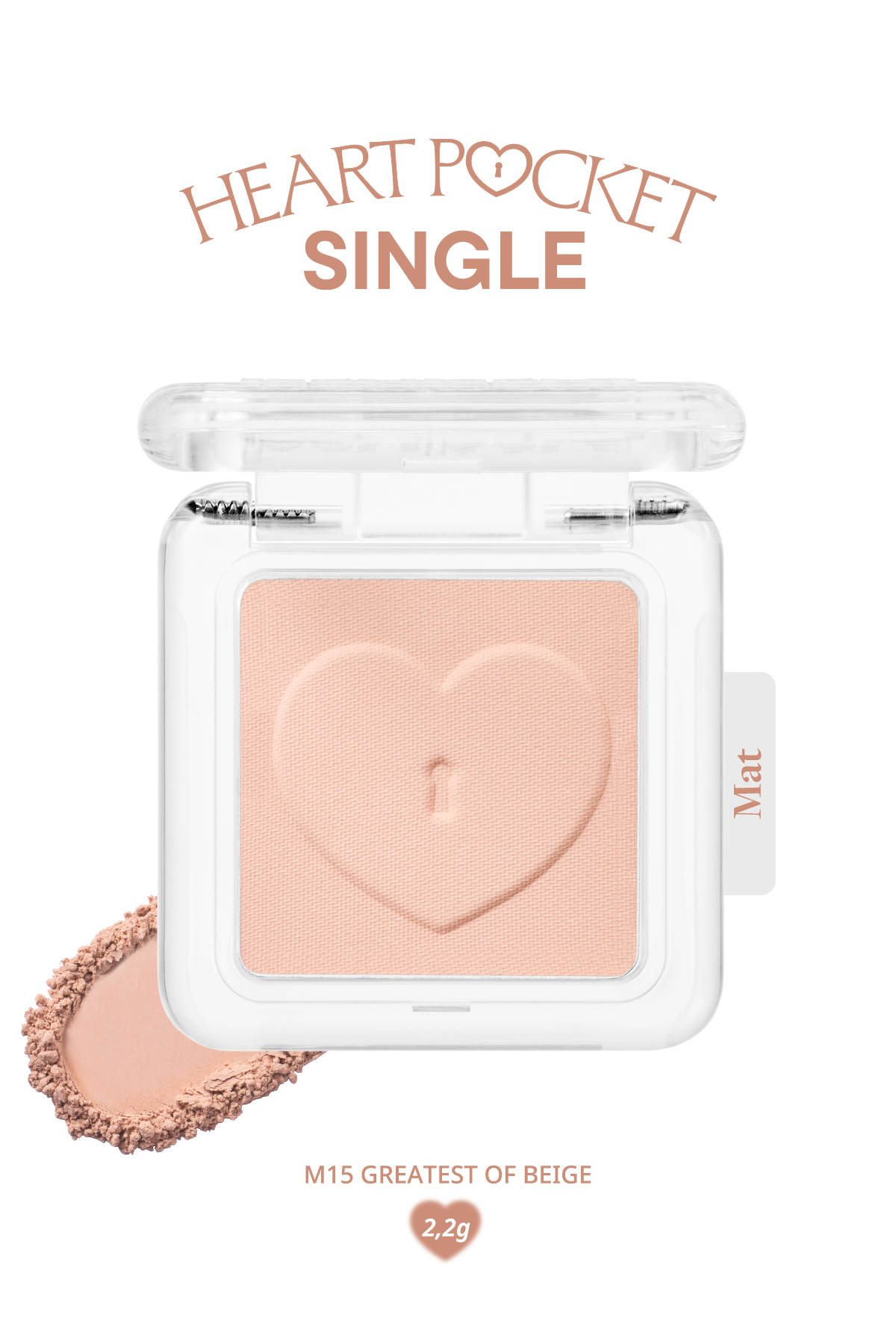 HEART POCKET SINGLE M15 GREATEST OF BEIGE