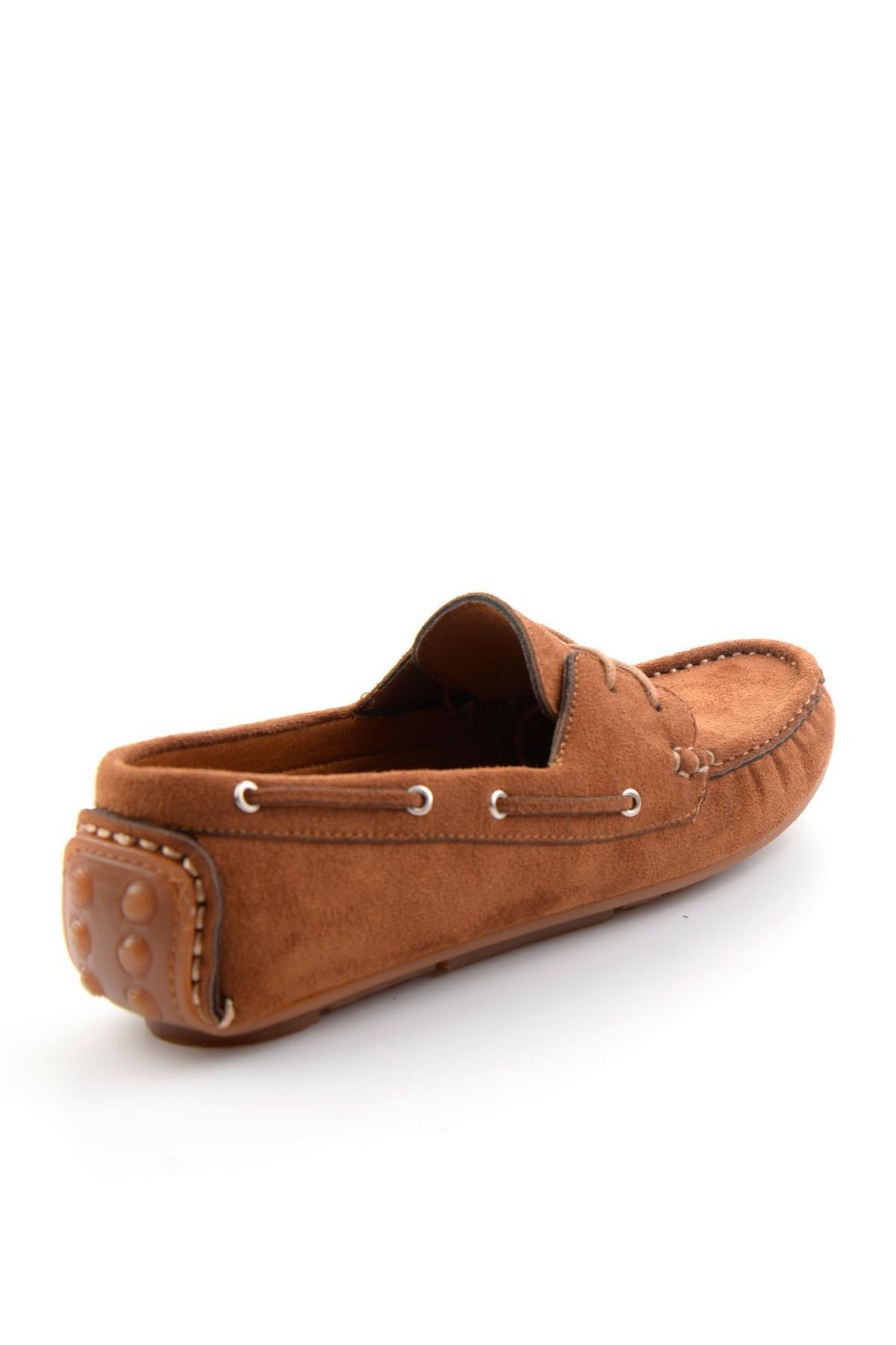 Bambi Taba Kadın Loafer Ayakkabı K01309000572 görsel 4