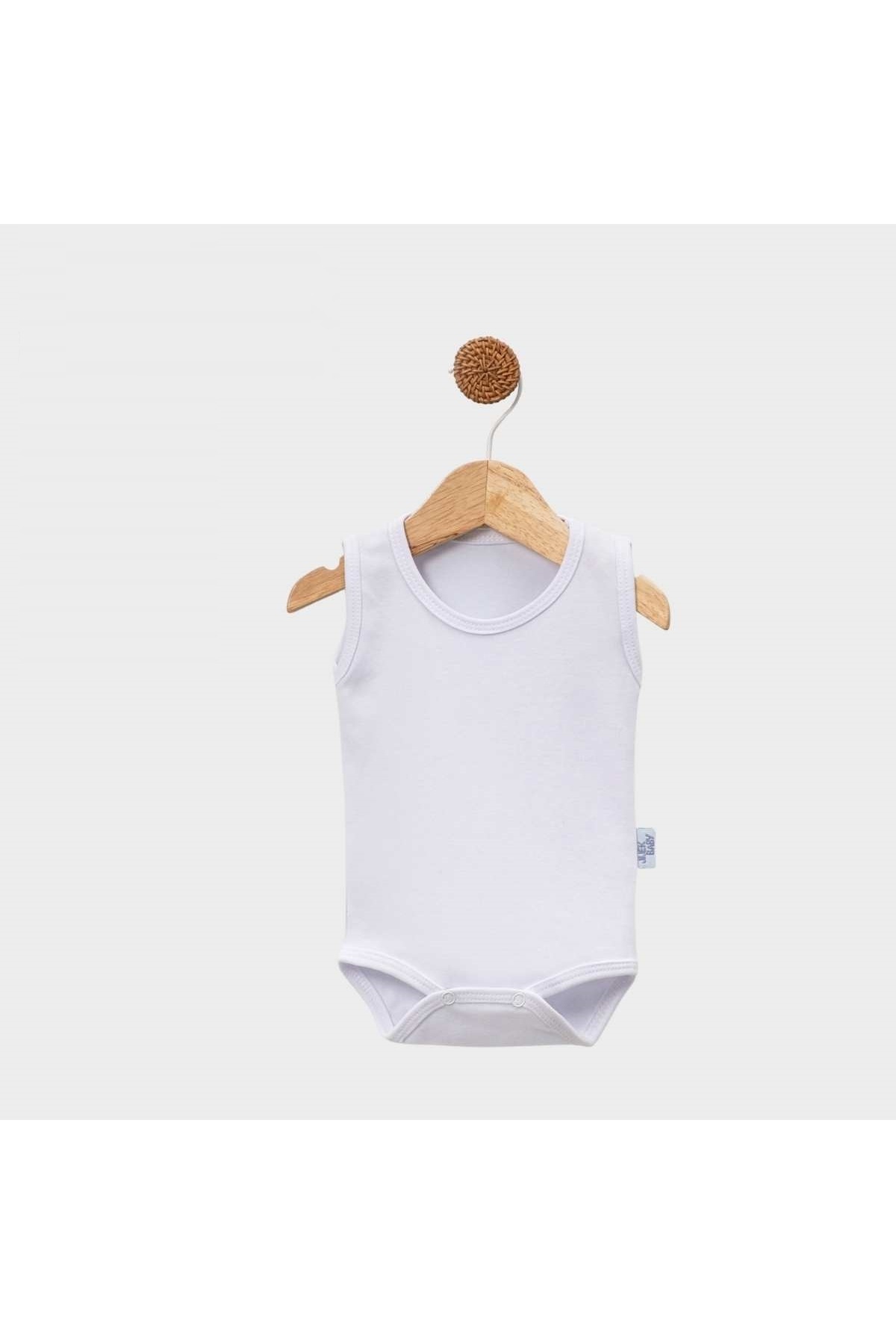 jijek baby kids 5’li Paket Askılı Bebek Body %100 Pamuk Çıtçıtlı Atlet Body – Unisex Yenidoğan & Bebek İç Giyim fotoğrafı 3 (önizleme)