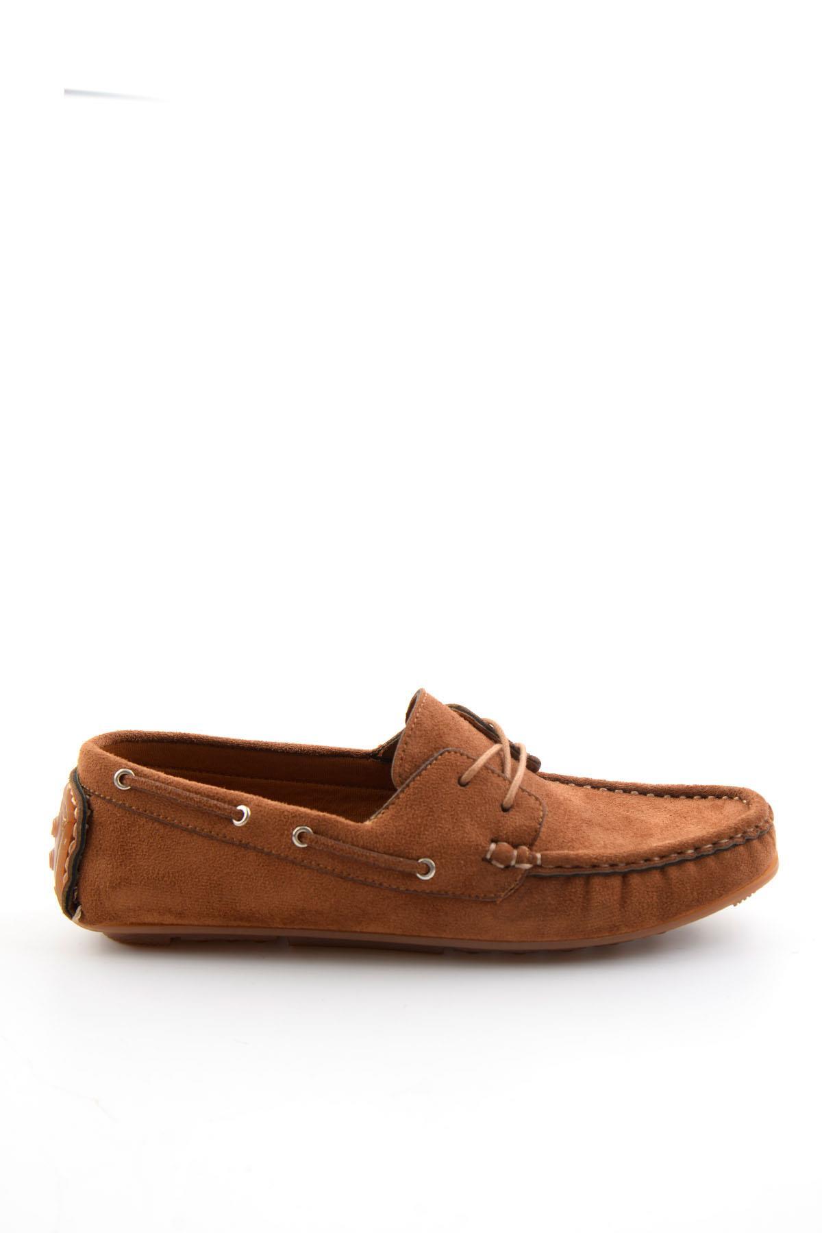 Bambi Taba Kadın Loafer Ayakkabı K01309000572 görsel 2