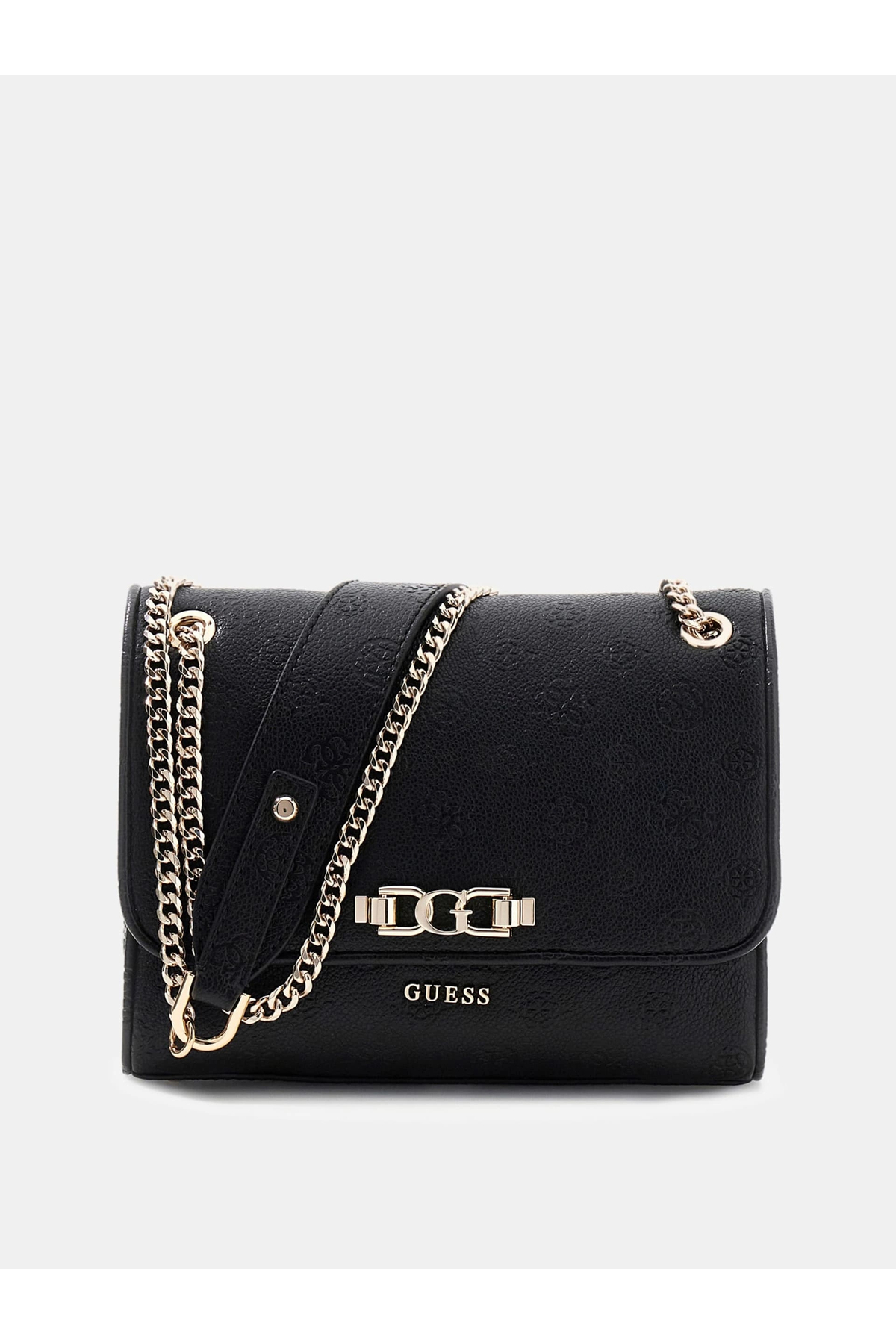 Guess Anise Dönüştürülebilir Kapaklı Çapraz Askılı Kadın Siyah