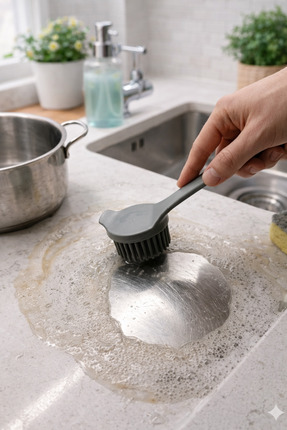 CPAZH Co. Silikon Yıkama ve Temizlik Fırçası Çok Amaçlı Mutfak Fırçası 1 ADET