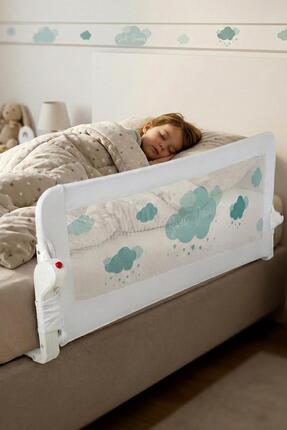 Wellgro Littles 150*48 cm Yeşil Yatak Bariyeri, Çocuk Yatak Korkuluğu