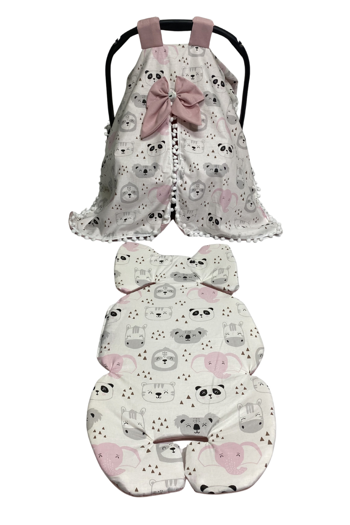 Happy Baby Dikiş Atölyesi 10’lu Babynest Anne Yanı Puset Örtüsü Alt Açma Emzirme Yastığı Önlüğü Ana Kucağı Yenidoğan fotoğrafı 5 (önizleme)