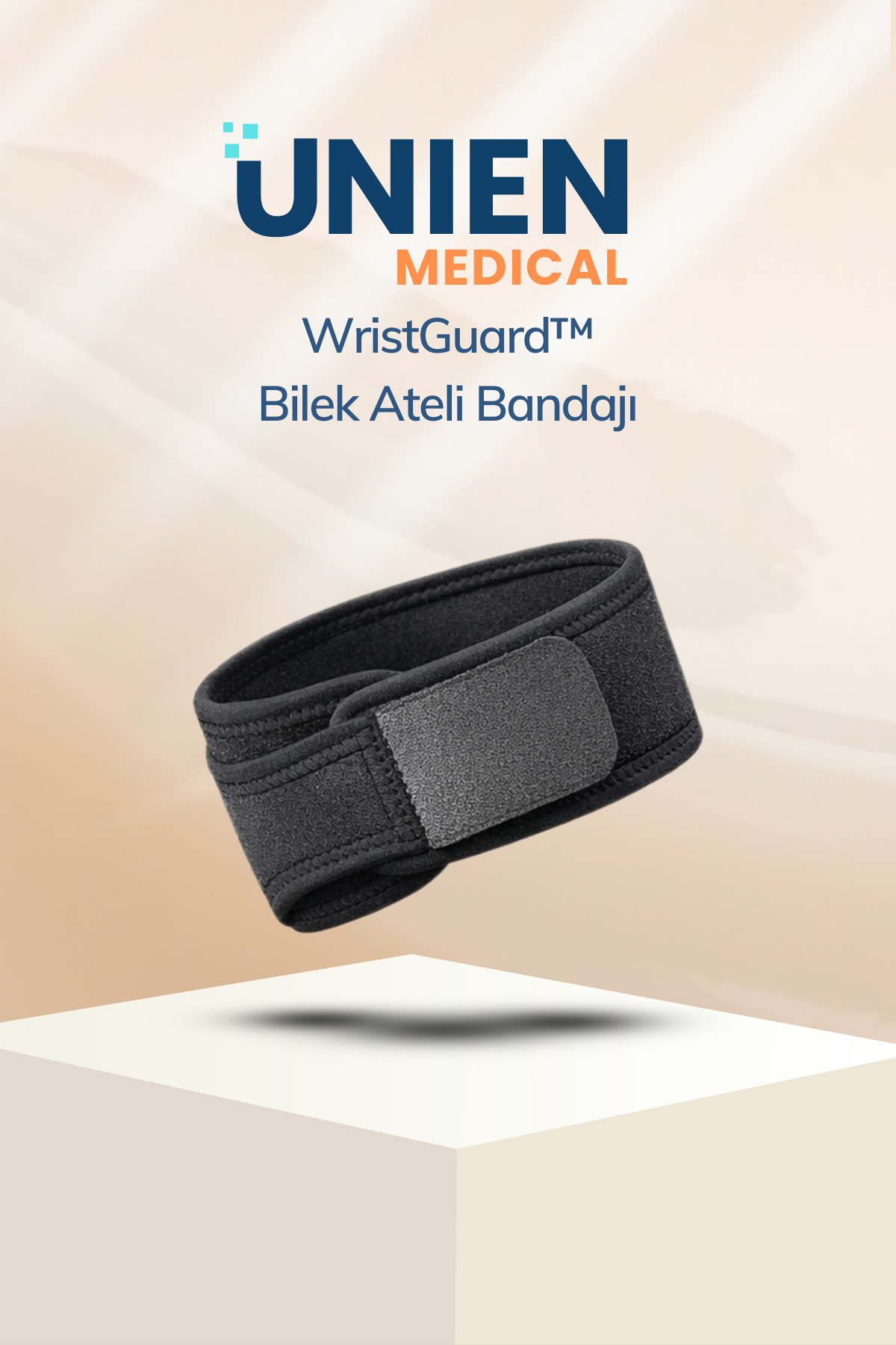UNIEN Medical WristGuard™ Bilek Ateli Bandajı – Esnek Bilek Desteği ve Koruma Bandı