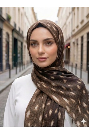 AYBORAS CEYLAN DESEN YUMUŞAK DOKULU RAMİ ŞAL