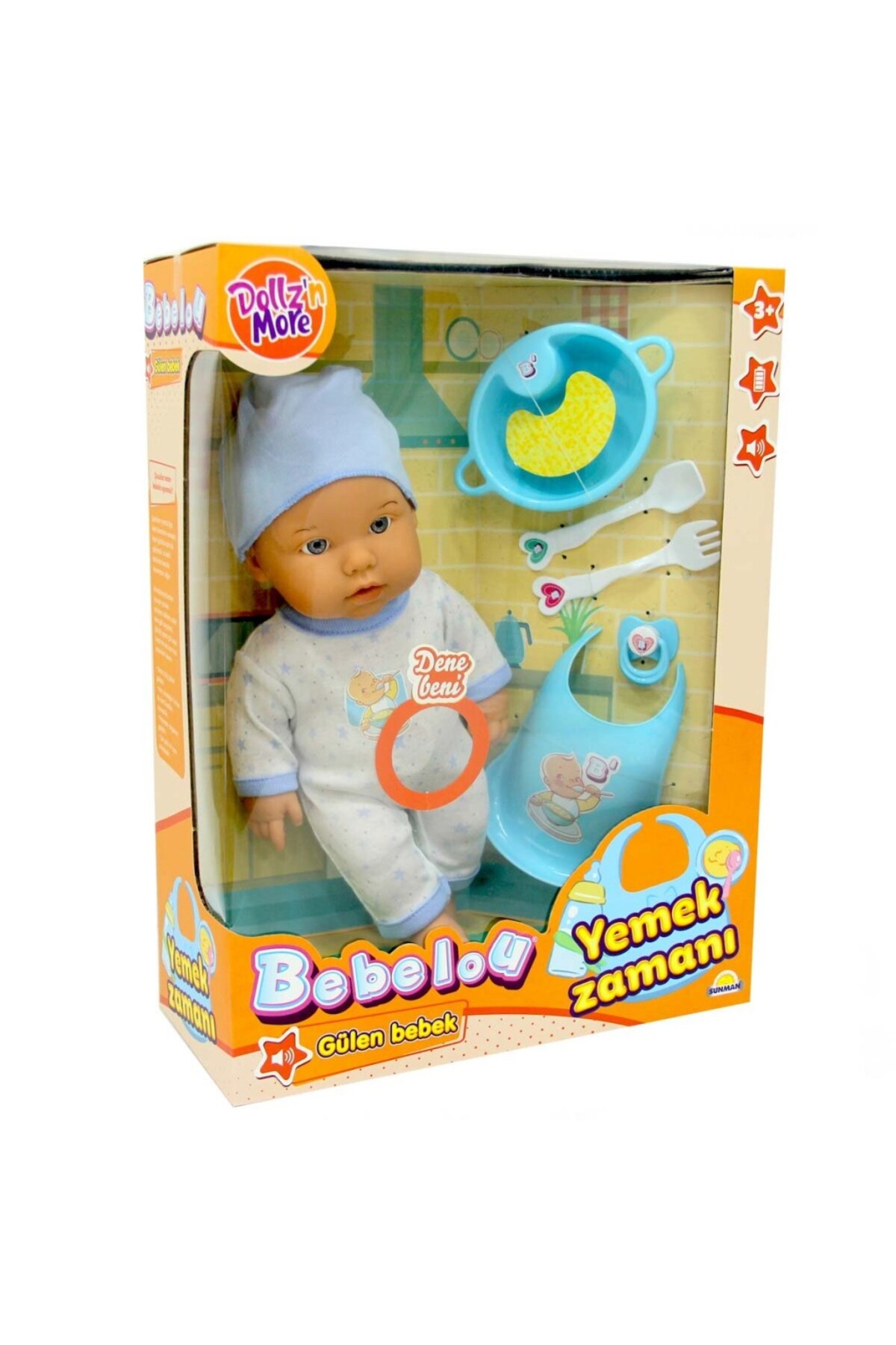 PAZAR DÜNYASI NessiWorld Yemek Zamanı Gülen Bebek fotoğrafı 5 (önizleme)