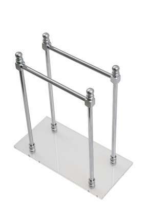 HİD DESIGN Havlu Düzenleyici Pleksi Stand GÜMÜŞ