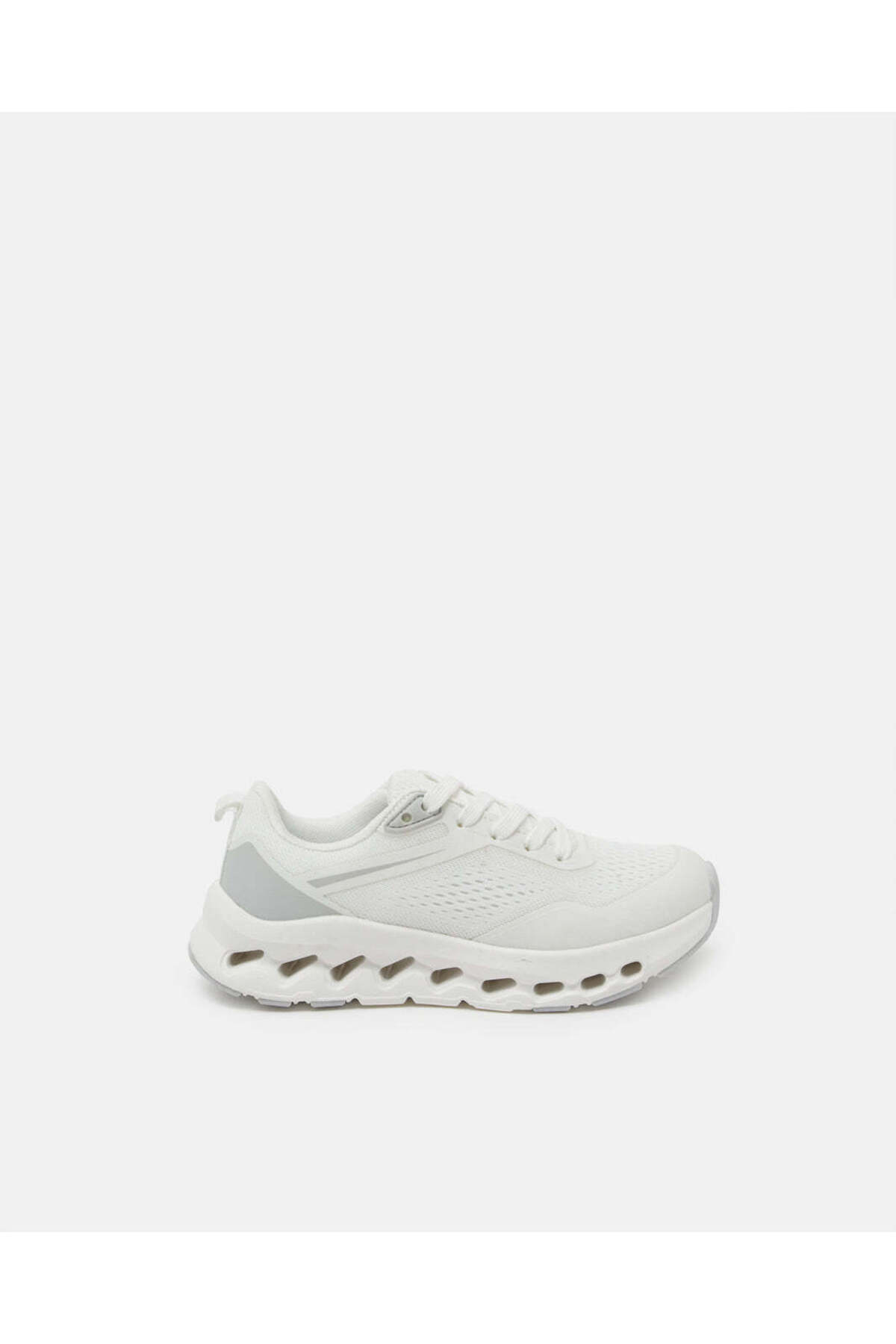 REDTAG Boys White Flyknit Trainers