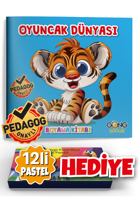 Gong Yayınları Oyuncak Dünyası - Boyama Kitabı