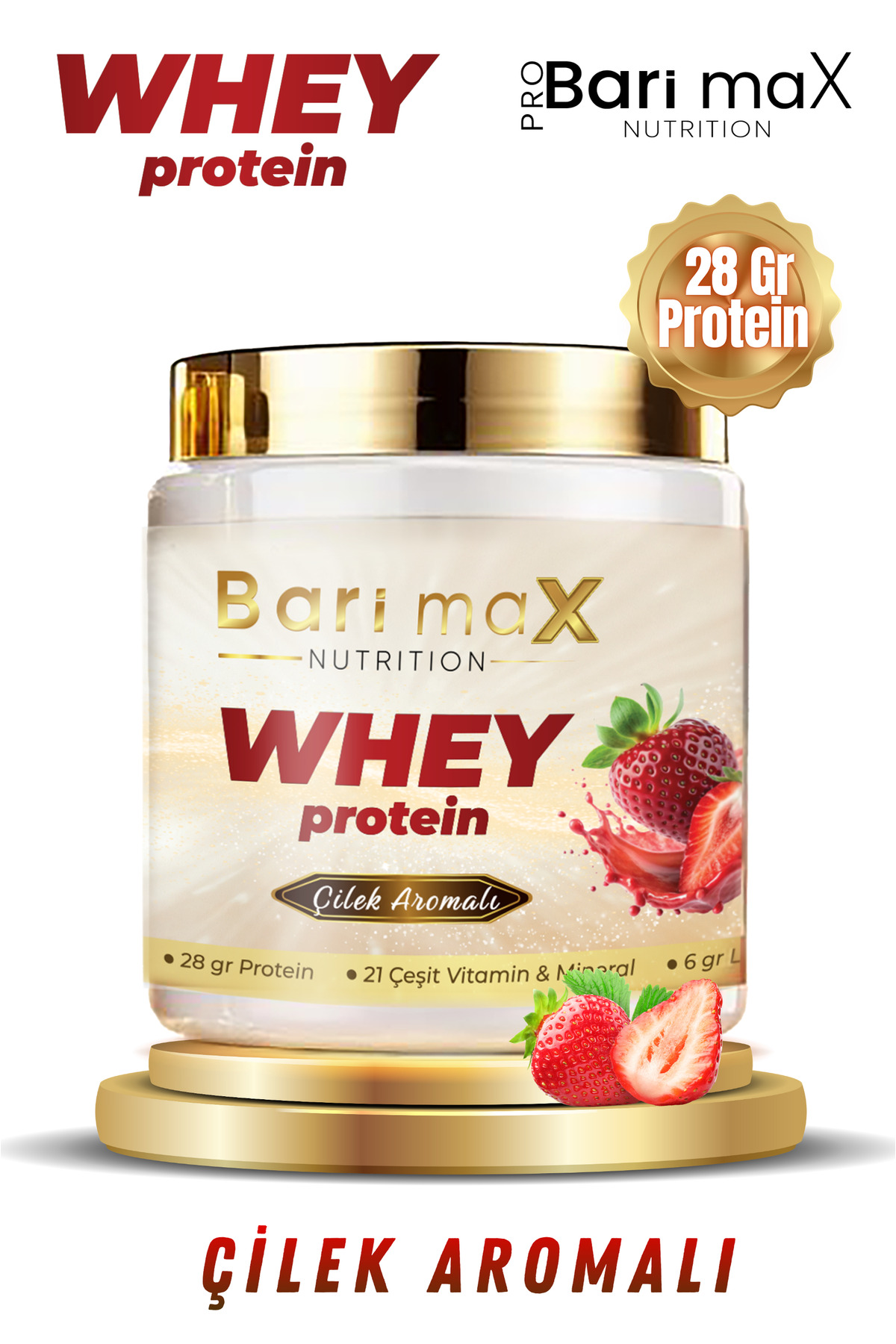PBX PRO BARI MAX Whey Protein, Lif , Multivitamin ve Mineralli Gıda ...