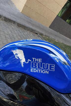 Mavera Stickers The Blue Edition (RDBLL) (1 Adet) Gri Sticker Motor-Araba-Kas...