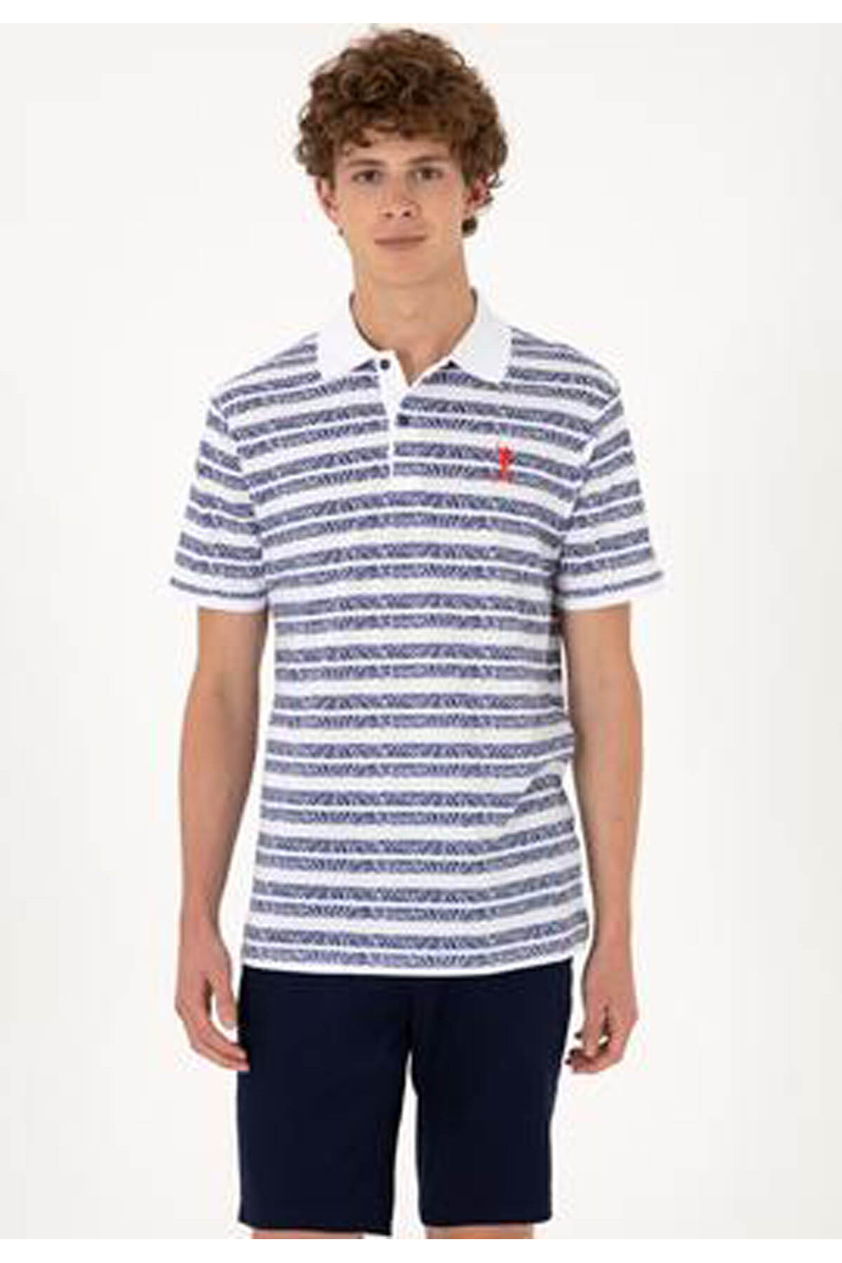 پولوشرت مردانه یقه پهن | یو اس پولو U.S. Polo Assn. 2103490 TR - تصویر 3