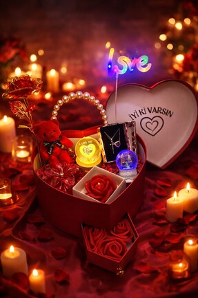 miraybutikhediyelikesya Sevgiliye Özel Hediye Kutusu - Tüm Özel Günler İçin R...