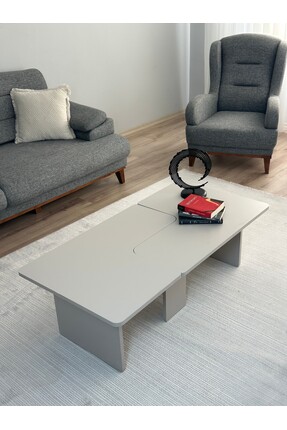 BEYAZİNCİDESİGN ORTA SEHPA DOLUNAY