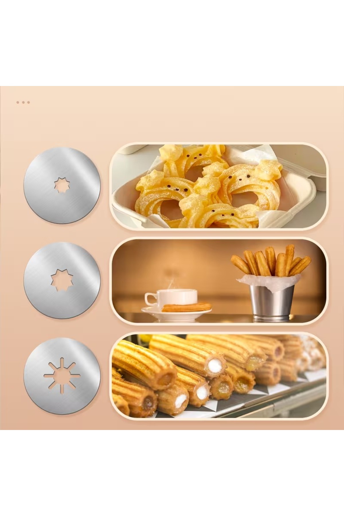 ماكينة صنع البسكويت DENX 16 في 1، مجموعة مسدس البس...