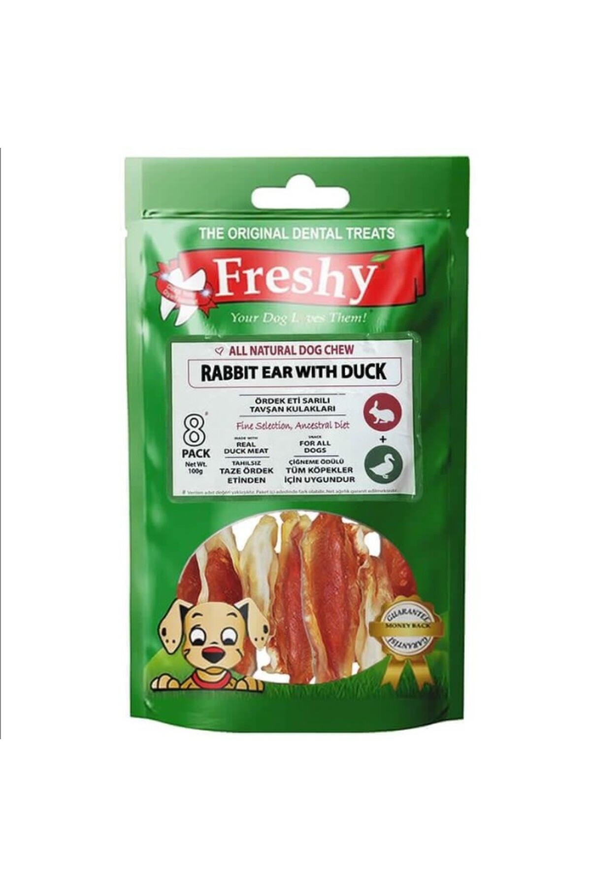 Freshy Ördek Eti Satılı Tavşan Kulakların 100 gr