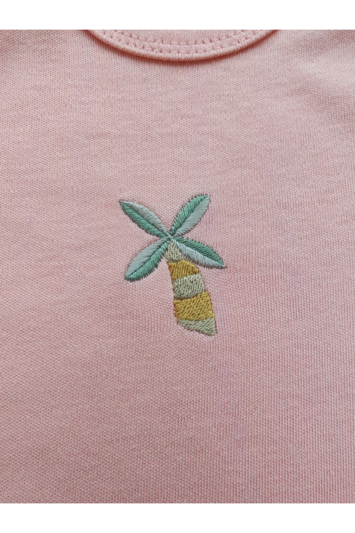 Pink cherry 4' lü kız bebek yazlık body fotoğrafı 4 (önizleme)