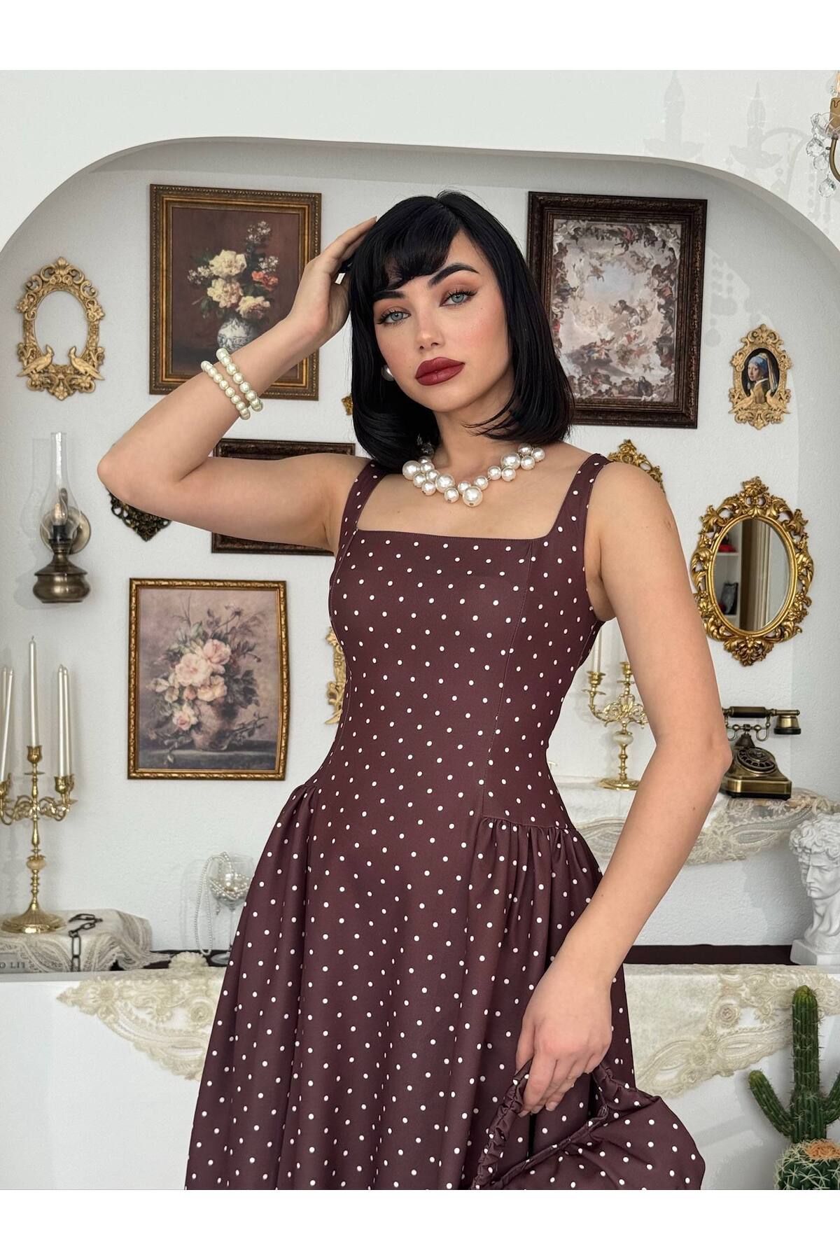 لباس مینی بنددار 2