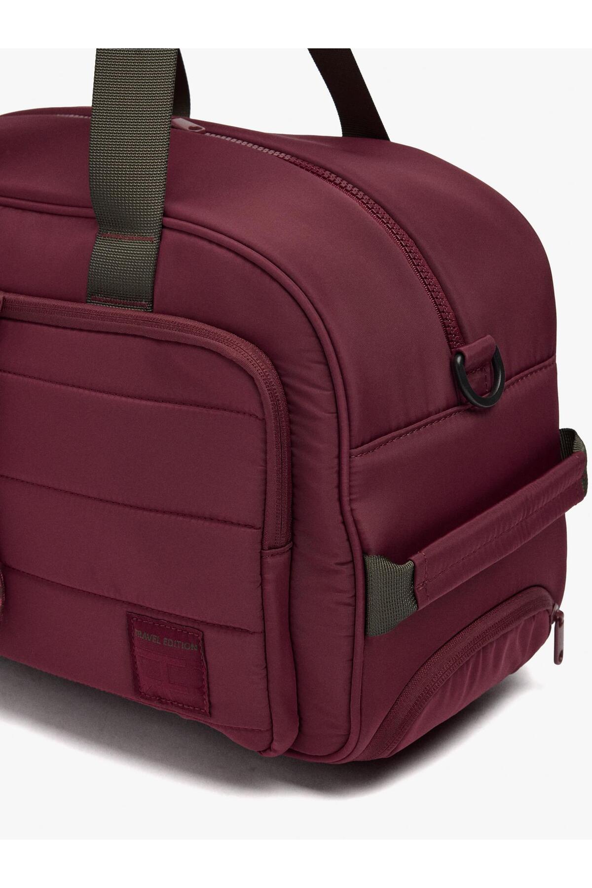 PARFOIS Teknik Kumaş Weekend Çanta(Ölçü(cm): 42x28x24(UxYxG))