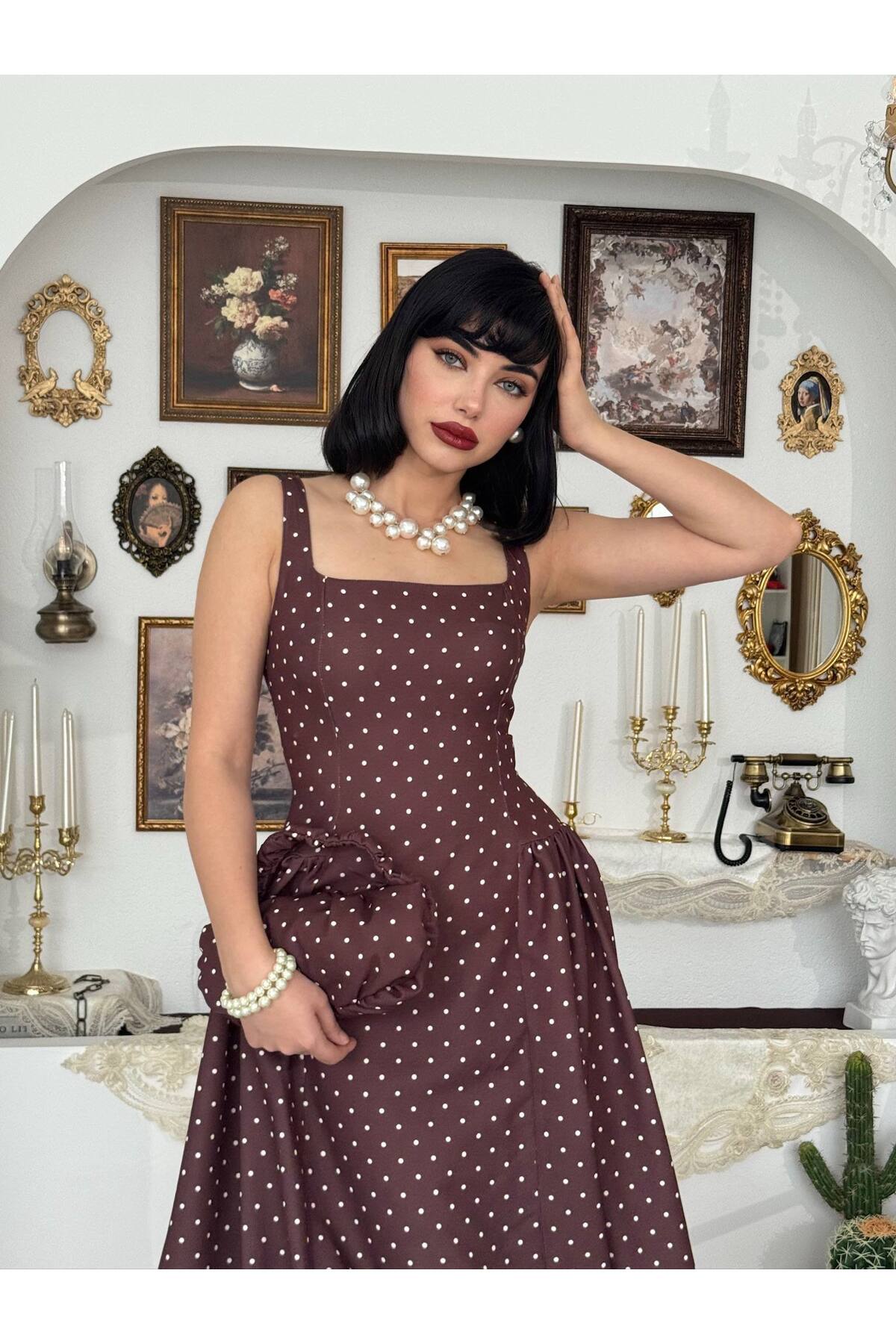 لباس مینی بنددار 3