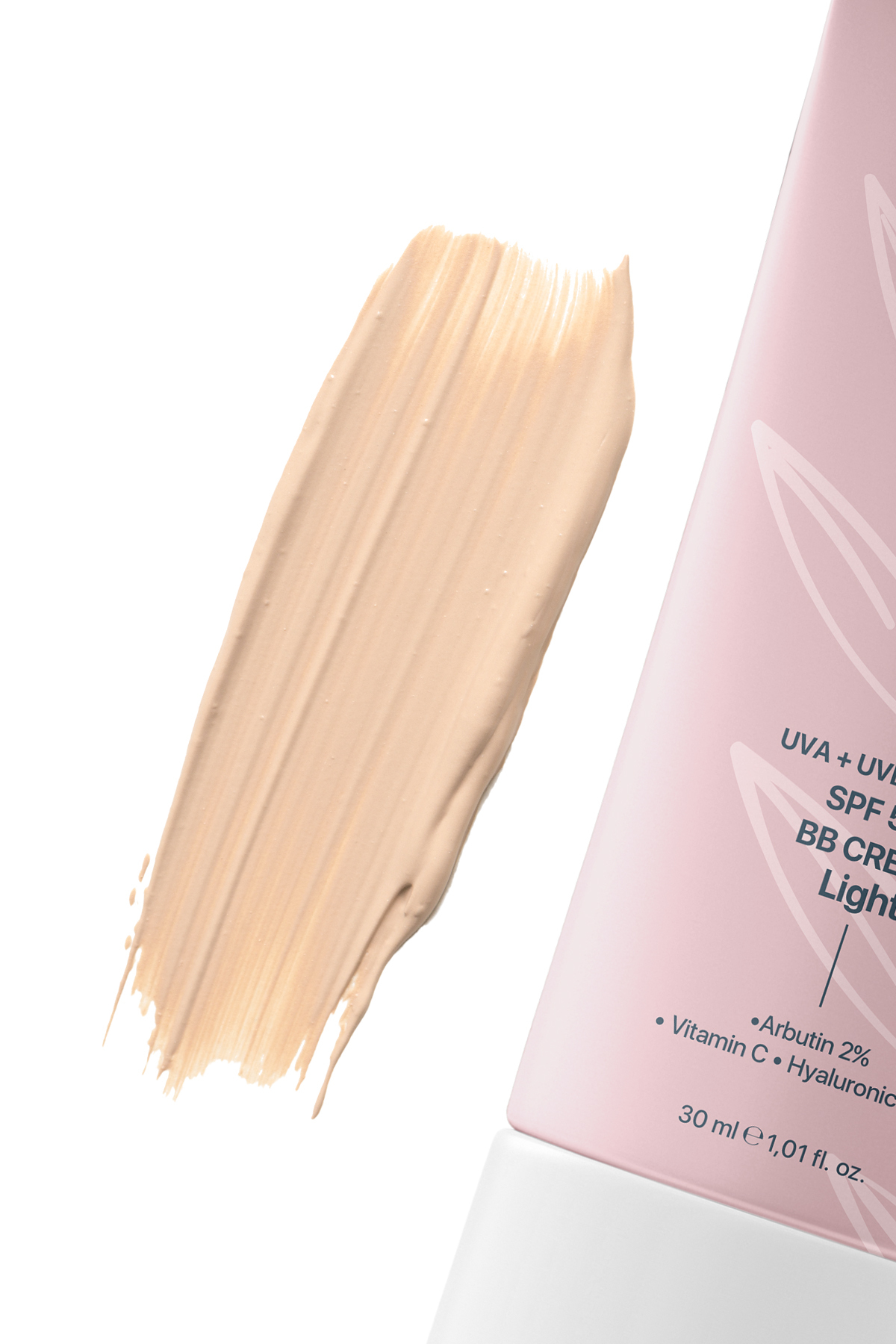 کرم بی بی لایت 30 میلی لیتر SPF50 PA++++ | ضد لک، روشن کننده پوست | محافظت در برابر اشعه های UVA/UVB — مشکی BB30 — تصویر 2 از 6