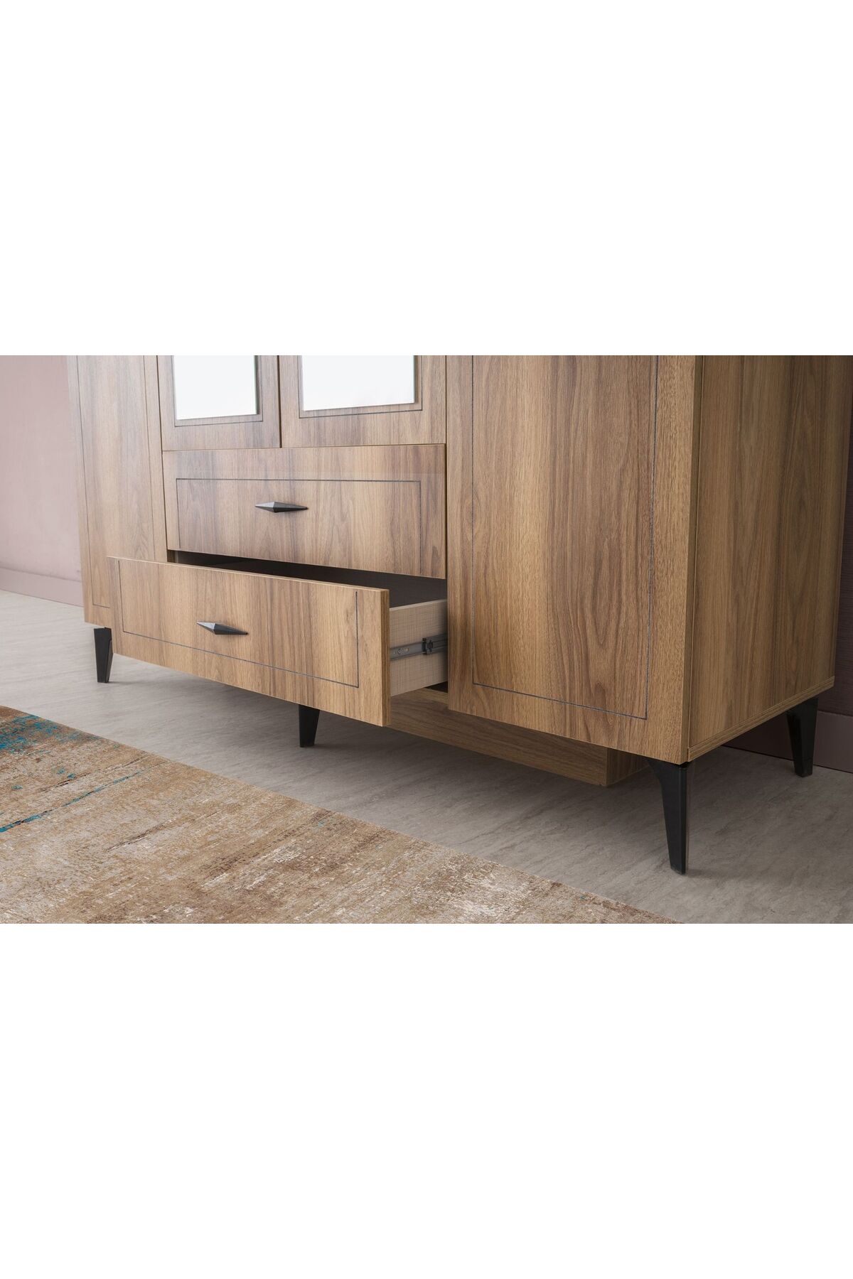 Doressa Home Hanz 4 Kapılı Gardırop fotoğrafı 2 (önizleme)