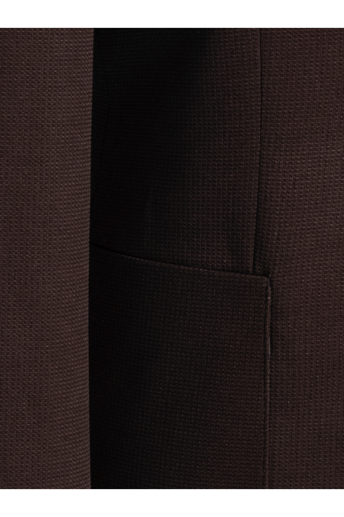 Sergio Ferraro  Kahverengi Spor Klasik İtalyan Stil Slim Fit Erkek Blazer Ceket - Görsel 4